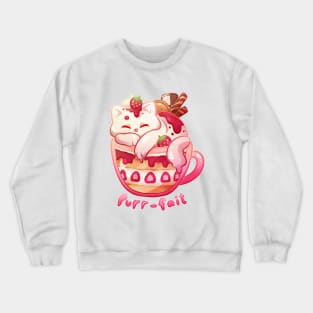 Strawberry Purr-fait Crewneck Sweatshirt